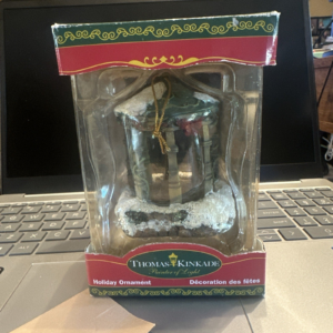 Thomas Kinkade Holiday Ornament, Painter  Of Light XMAS