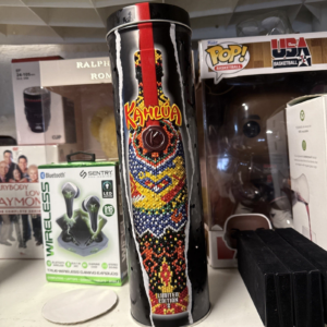 Kahlua Limited-RED LED Light-Up Collector’s Tin 12.5” for 750ml TESTED BIN 99
